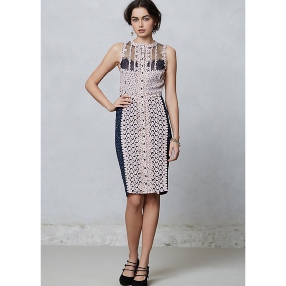 Anthropologie Dresses & Skirts - Byron Lars Laser Cut Dress for Anthropologie